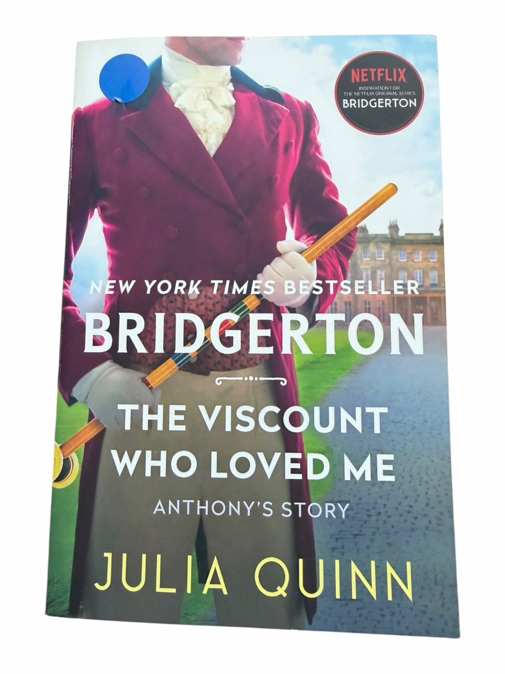 Bridgerton The Viscount Who Loved Me by Julia Quinn Paperback Netflix Tie-In